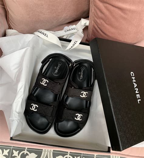 sandali chanel viola|Chanel kid sandals.